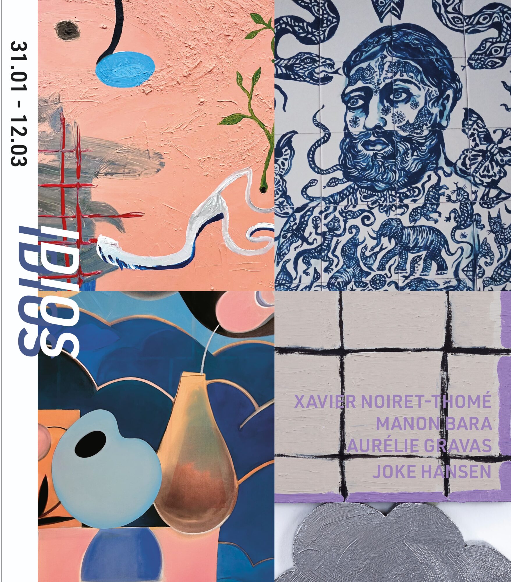 Belgian Gallery Flyer IDIOS Exhibition 2026